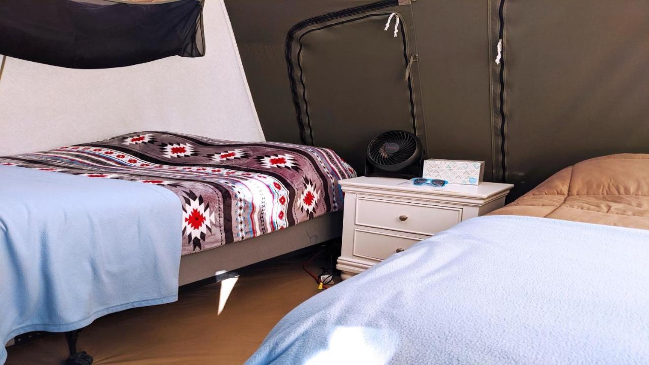 Funstays Glamping Setup Tent In Rv Park #4 Ok-T4 Moab Exteriör bild