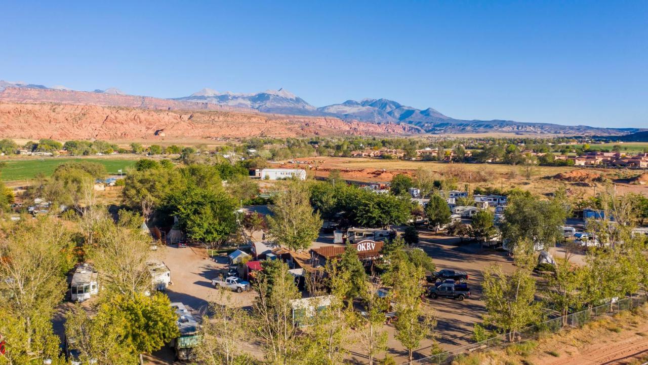 Funstays Glamping Setup Tent In Rv Park #4 Ok-T4 Moab Exteriör bild